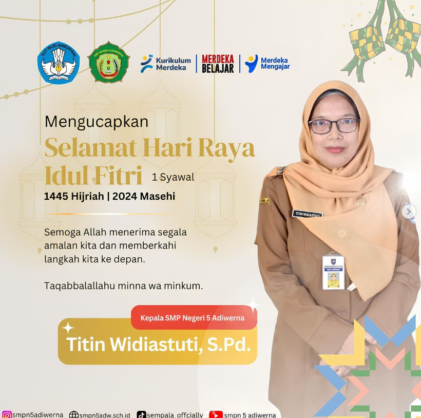 Selamat Hari Raya Idul Fitri 1445 H